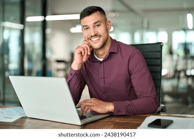 Professional office portrait